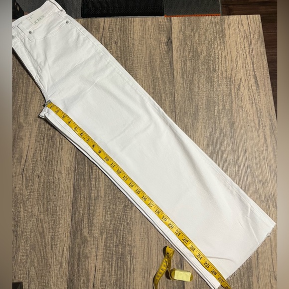 J.Crew Slim wide-leg jean in white wash | size 27 - Picture 9 of 10